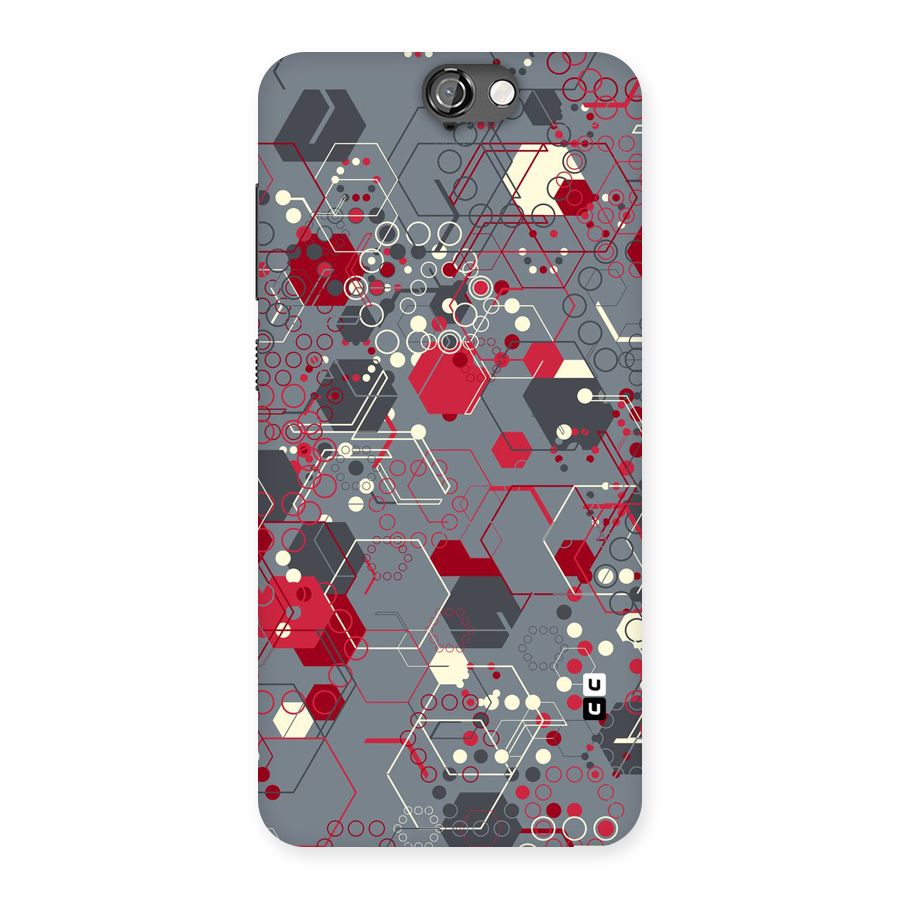 Hexagons Pattern Back Case for HTC One A9