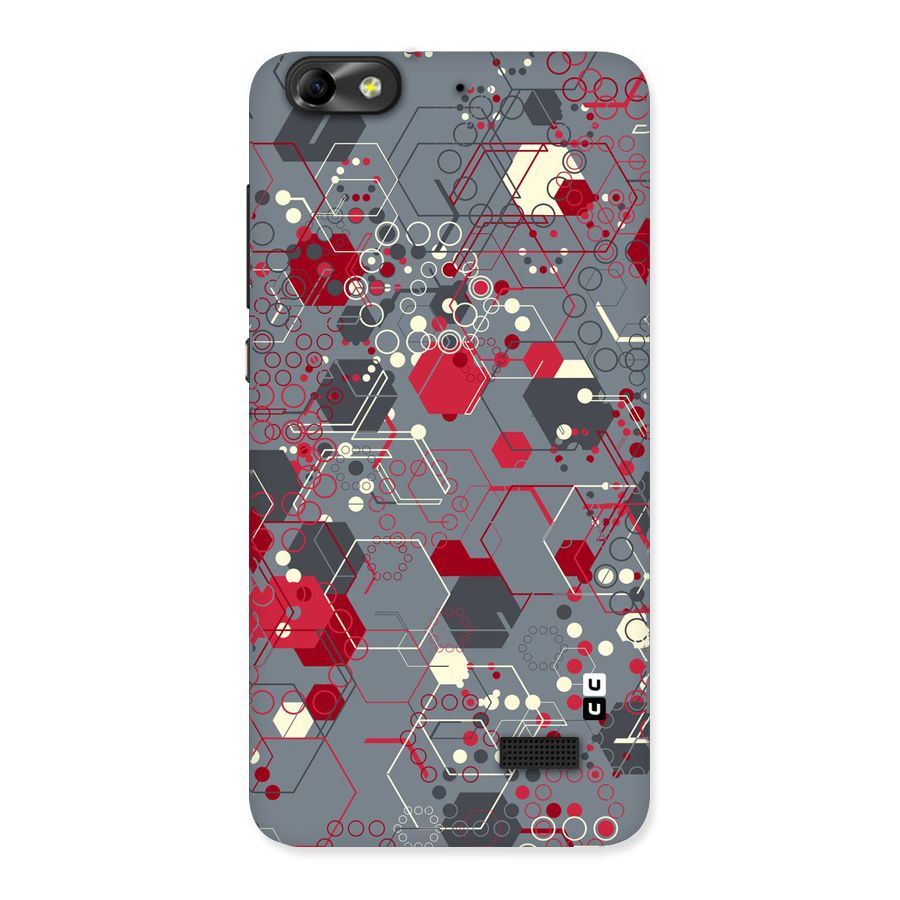 Hexagons Pattern Back Case for Honor 4C
