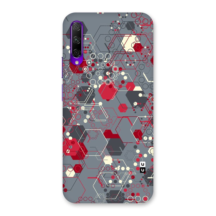 Hexagons Pattern Back Case for Honor 9X Pro
