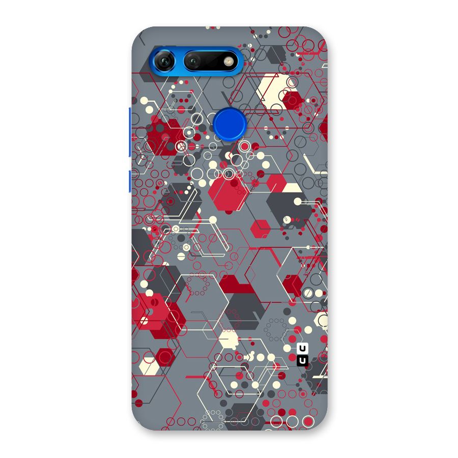 Hexagons Pattern Back Case for Honor View 20