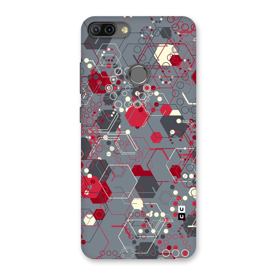 Hexagons Pattern Back Case for Infinix Hot 6 Pro