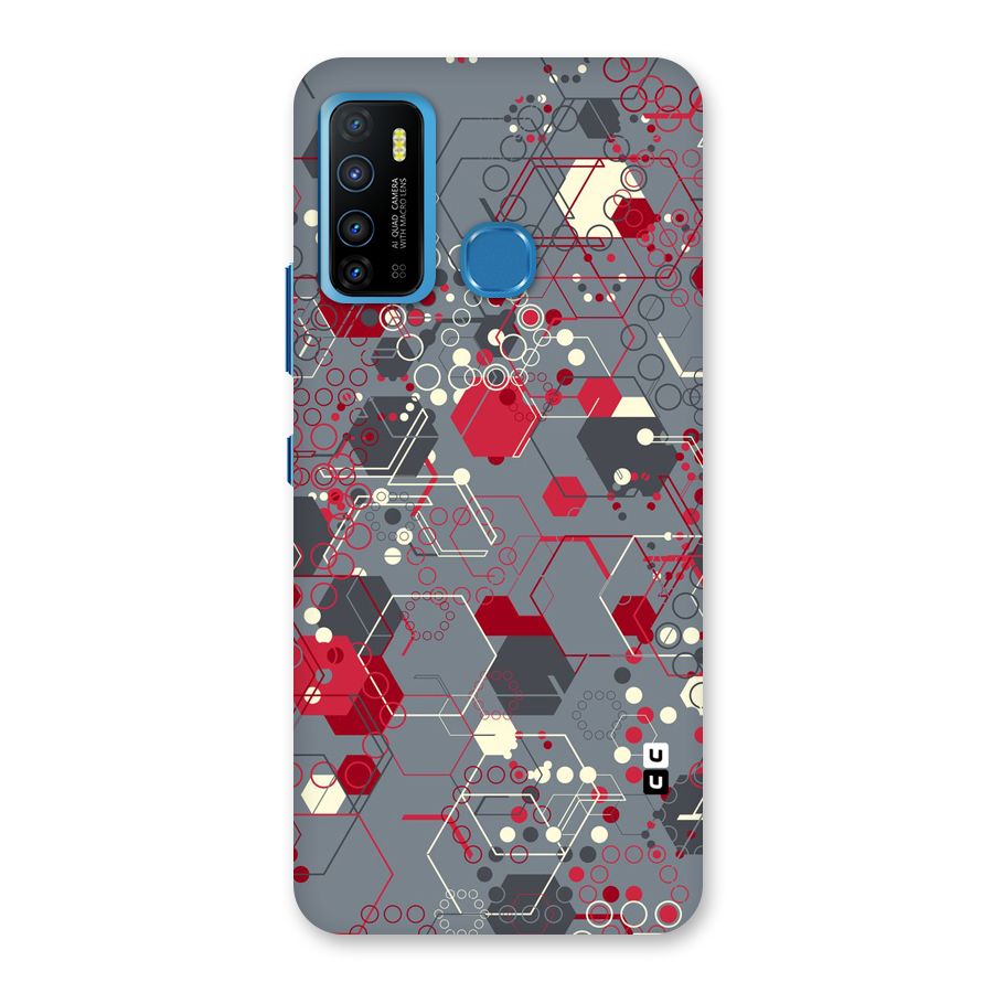 Hexagons Pattern Back Case for Infinix Hot 9