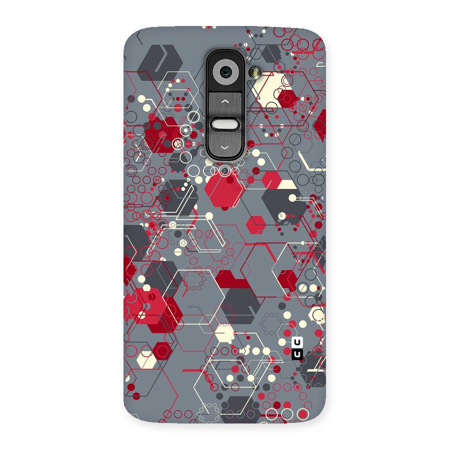 Hexagons Pattern Back Case for LG G2