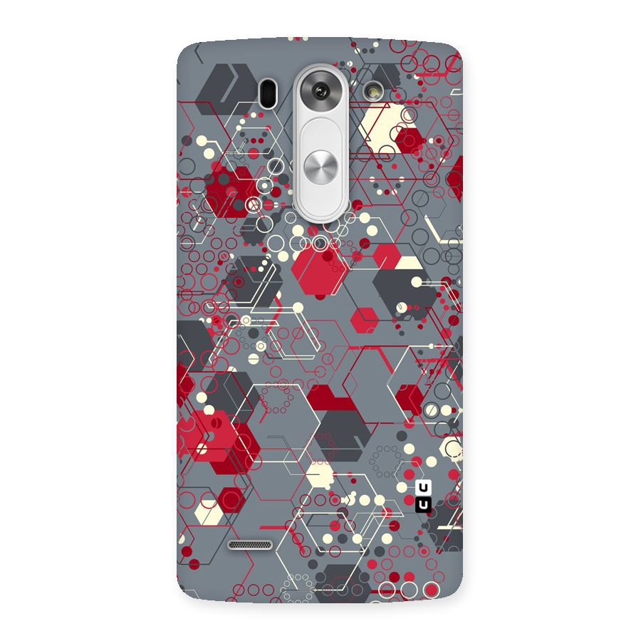 Hexagons Pattern Back Case for LG G3 Mini