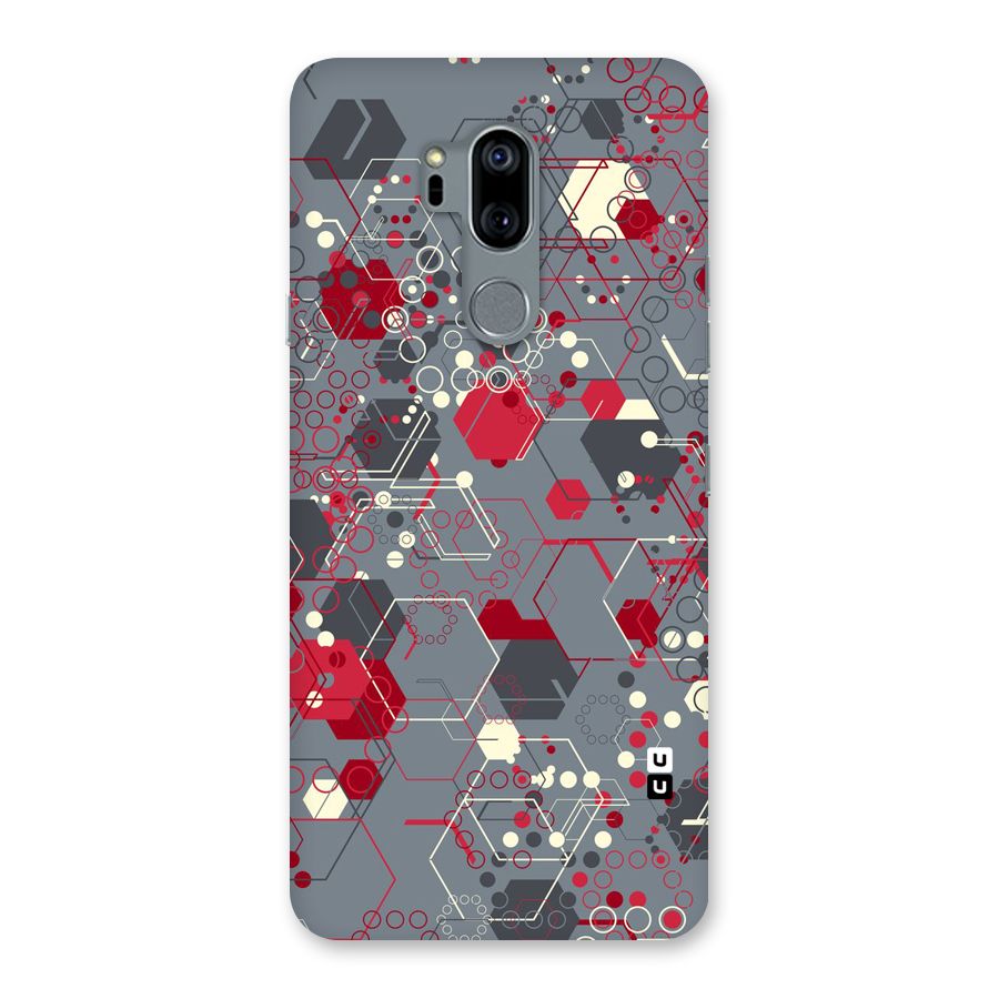 Hexagons Pattern Back Case for LG G7