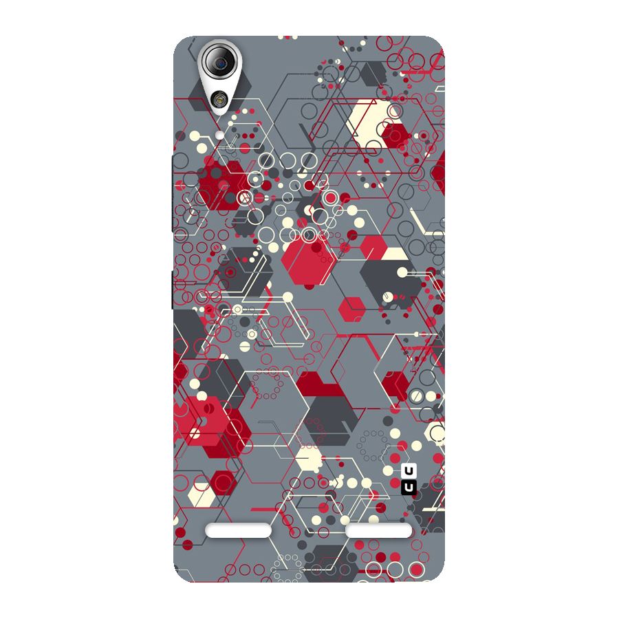 Hexagons Pattern Back Case for Lenovo A6000 Plus