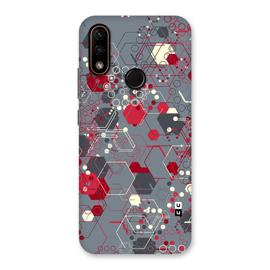 Hexagons Pattern Back Case for Lenovo A6 Note