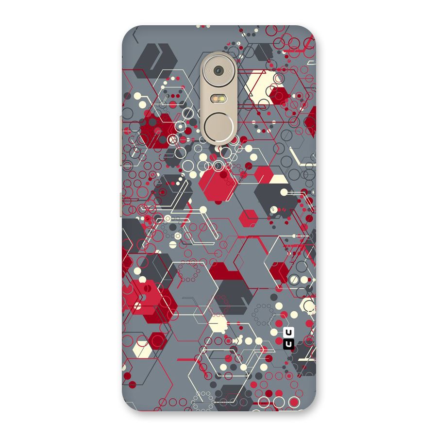 Hexagons Pattern Back Case for Lenovo K6 Note