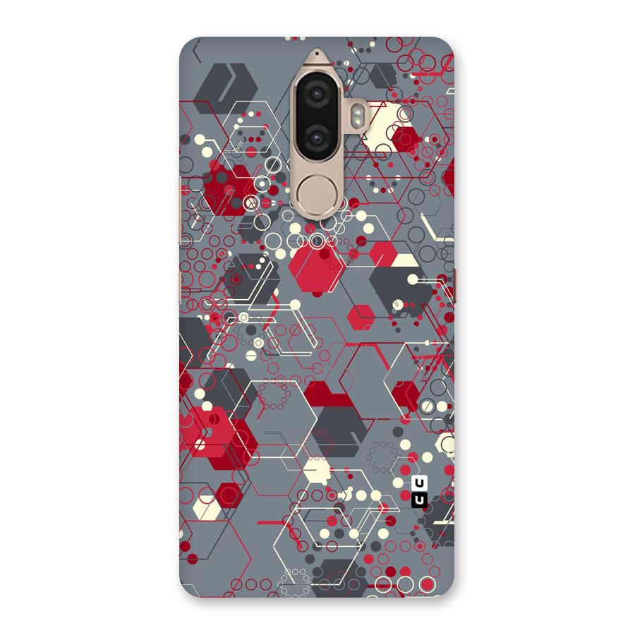 Hexagons Pattern Back Case for Lenovo K8 Note