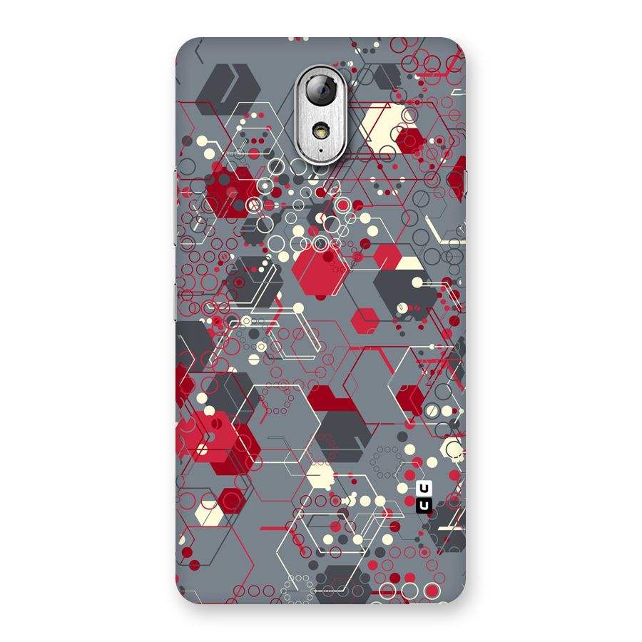 Hexagons Pattern Back Case for Lenovo Vibe P1M