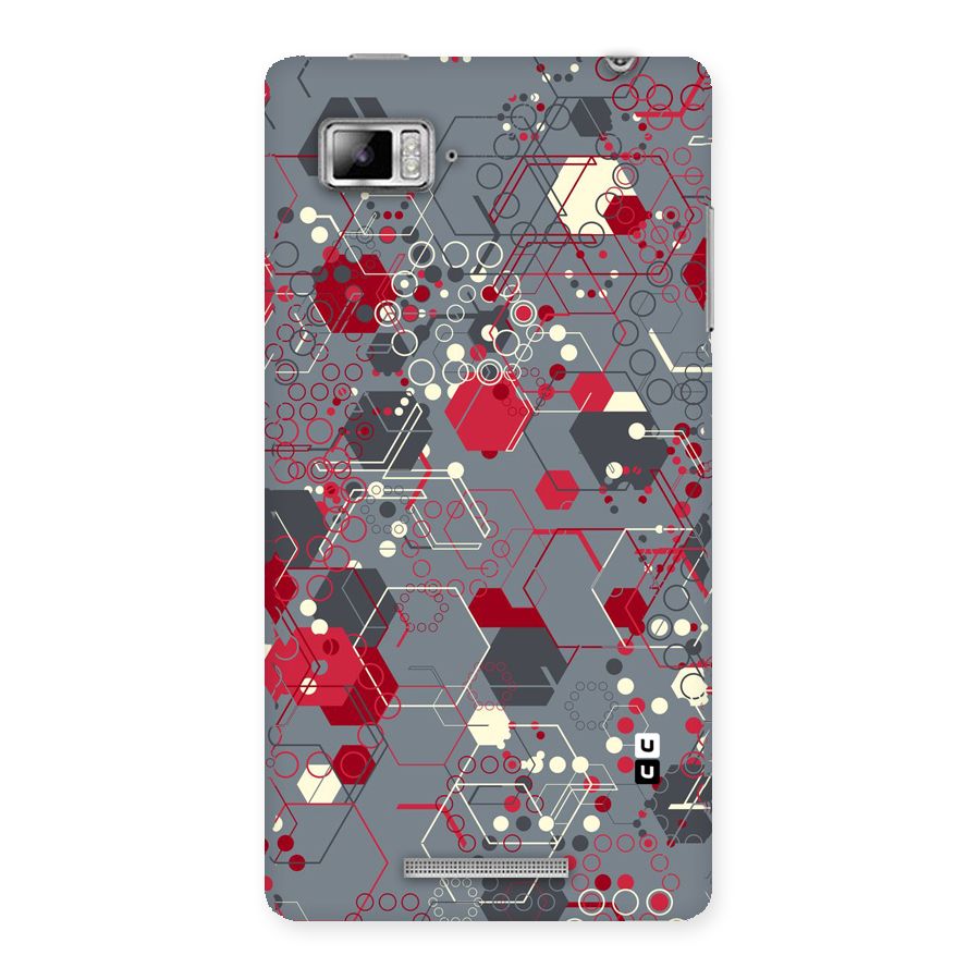 Hexagons Pattern Back Case for Lenovo Vibe Z K910