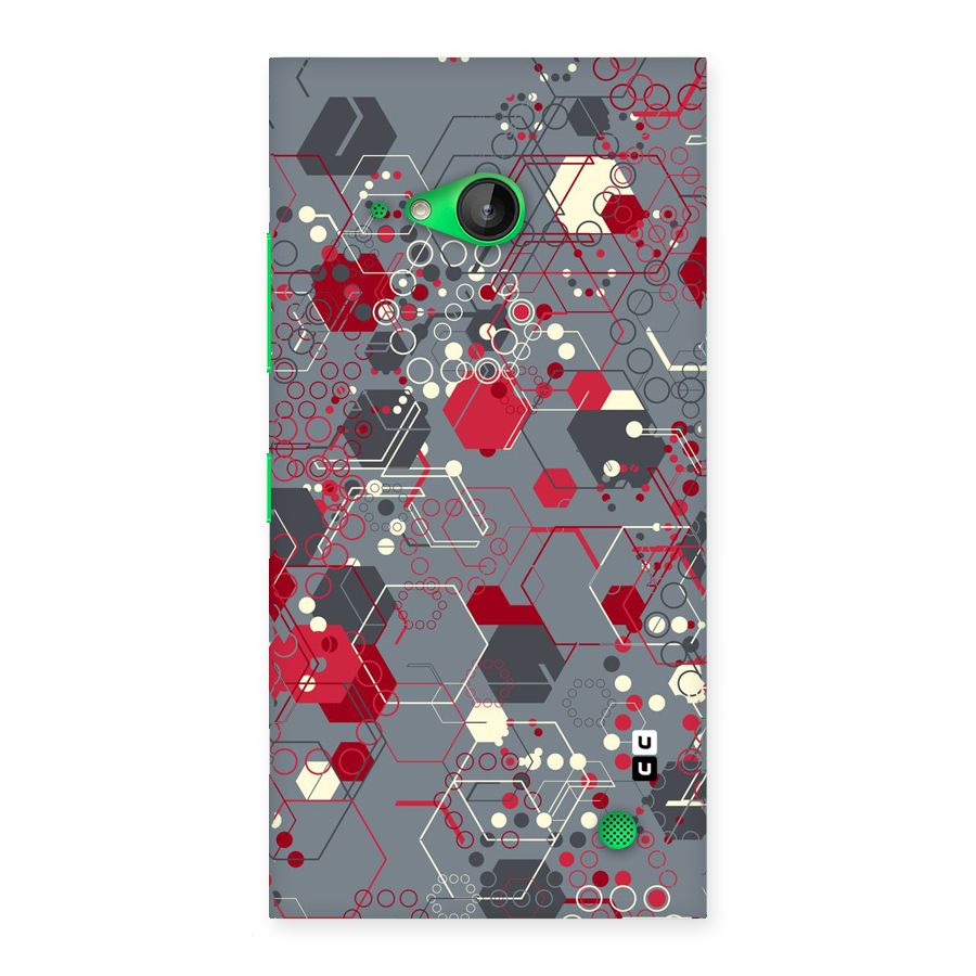 Hexagons Pattern Back Case for Lumia 730