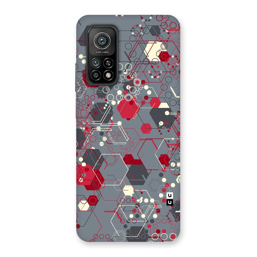 Hexagons Pattern Back Case for Mi 10T 5G