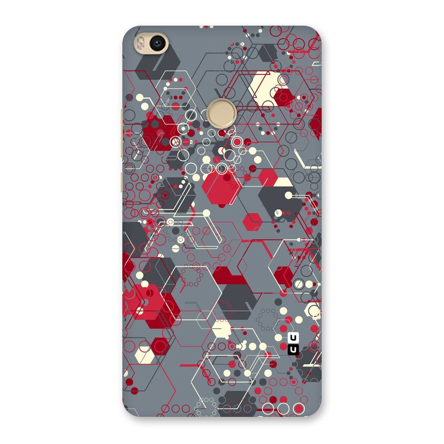 Hexagons Pattern Back Case for Mi Max 2