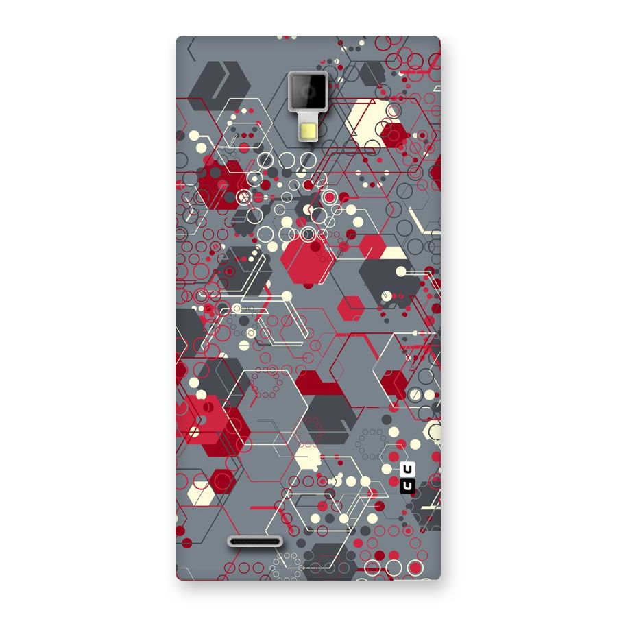 Hexagons Pattern Back Case for Micromax Canvas Xpress A99