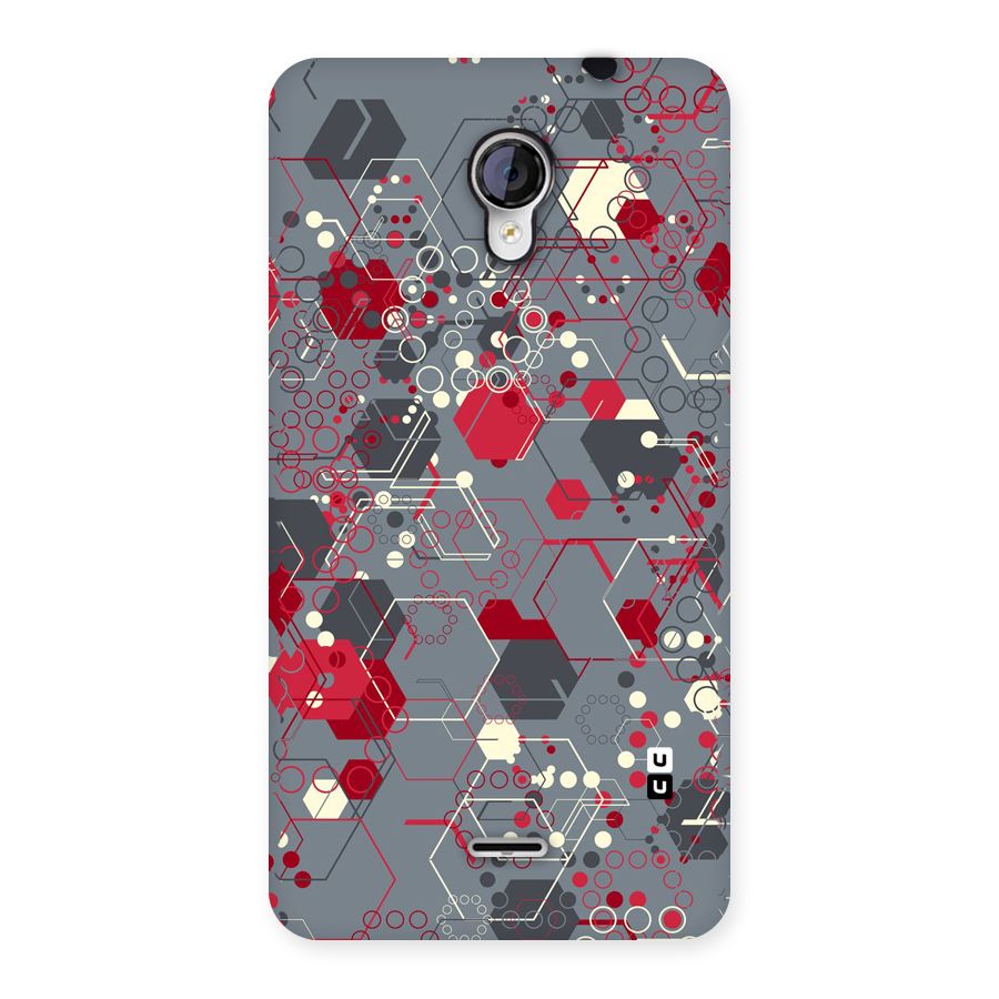 Hexagons Pattern Back Case for Micromax Unite 2 A106