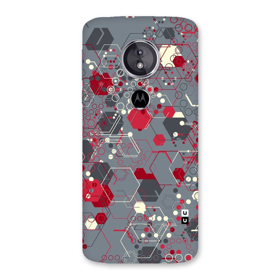 Hexagons Pattern Back Case for Moto E5