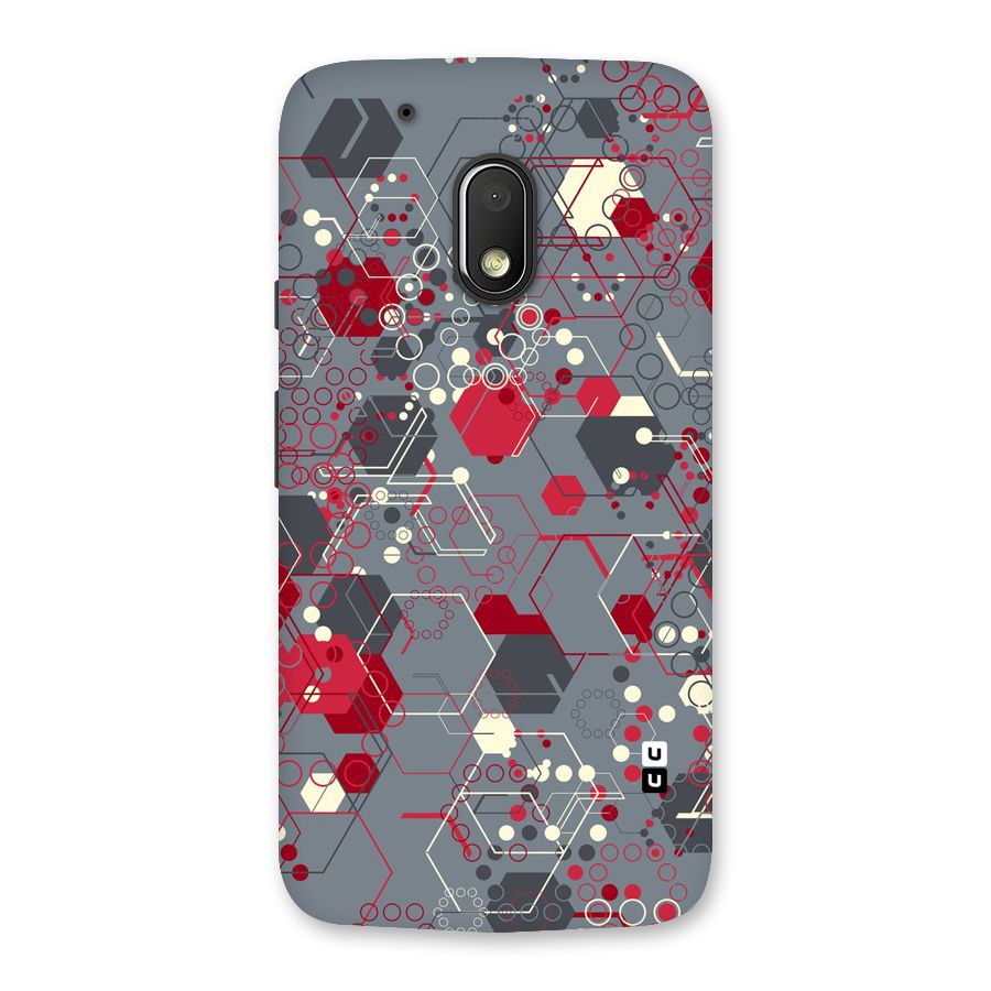Hexagons Pattern Back Case for Moto G4 Play