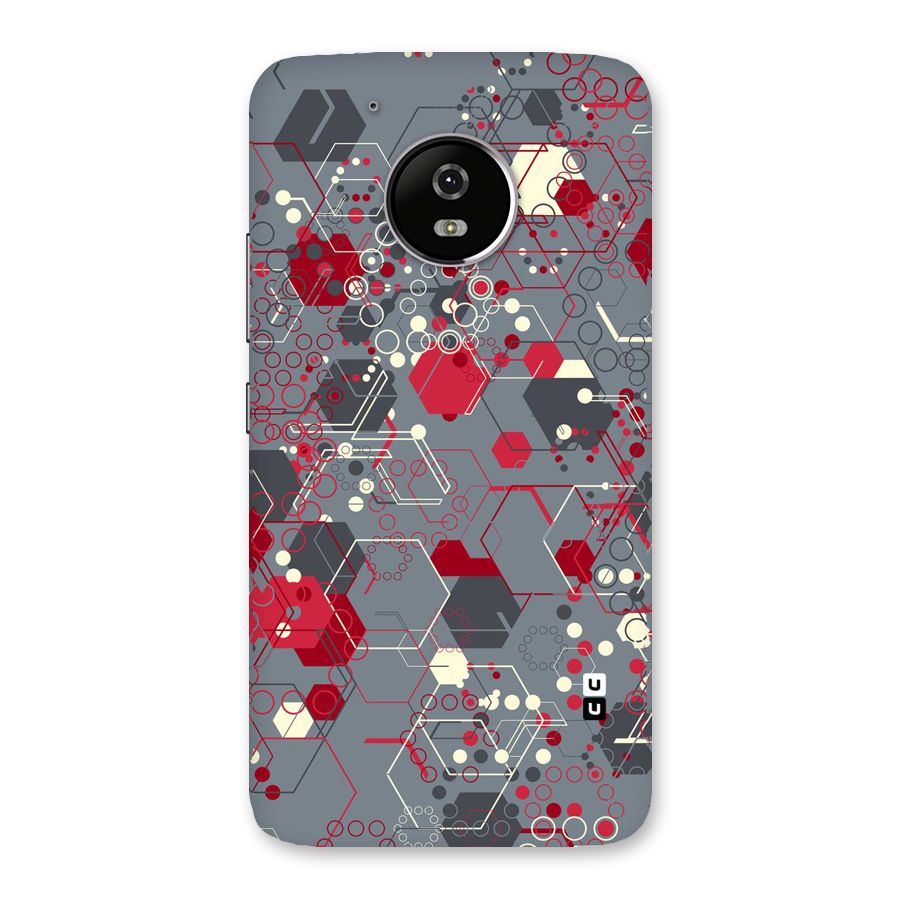Hexagons Pattern Back Case for Moto G5