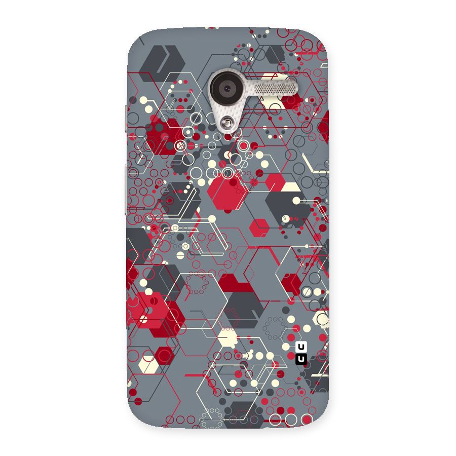 Hexagons Pattern Back Case for Moto X