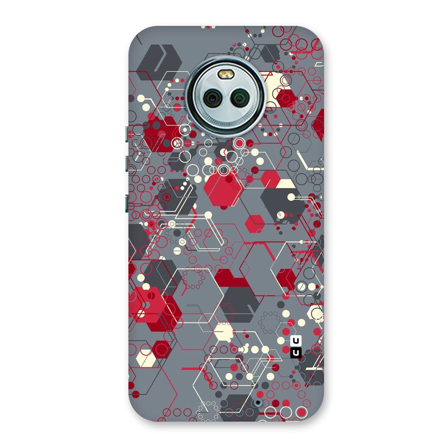 Hexagons Pattern Back Case for Moto X4
