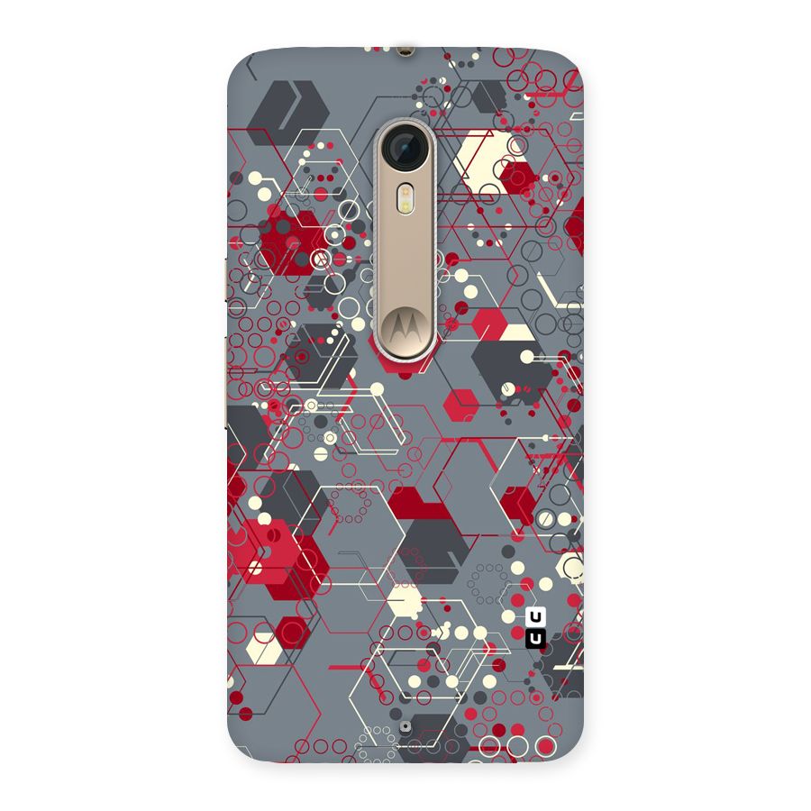 Hexagons Pattern Back Case for Motorola Moto X Style