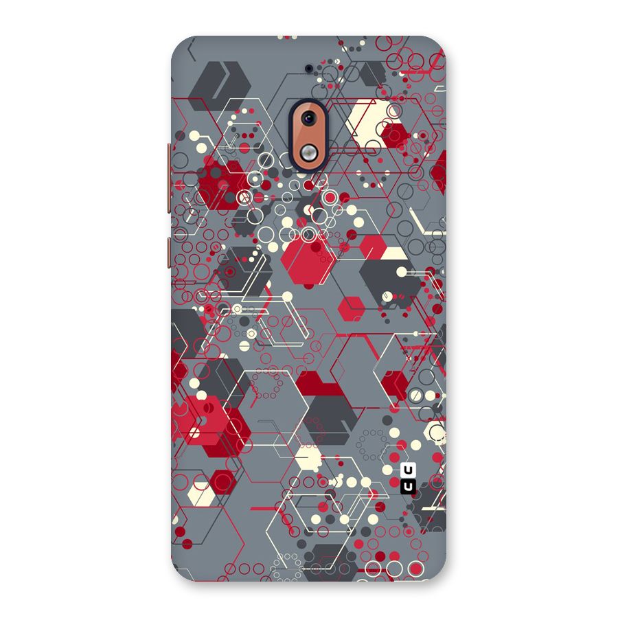 Hexagons Pattern Back Case for Nokia 2.1