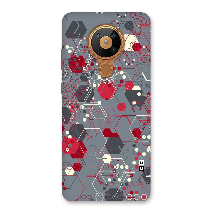 Hexagons Pattern Back Case for Nokia 5.3