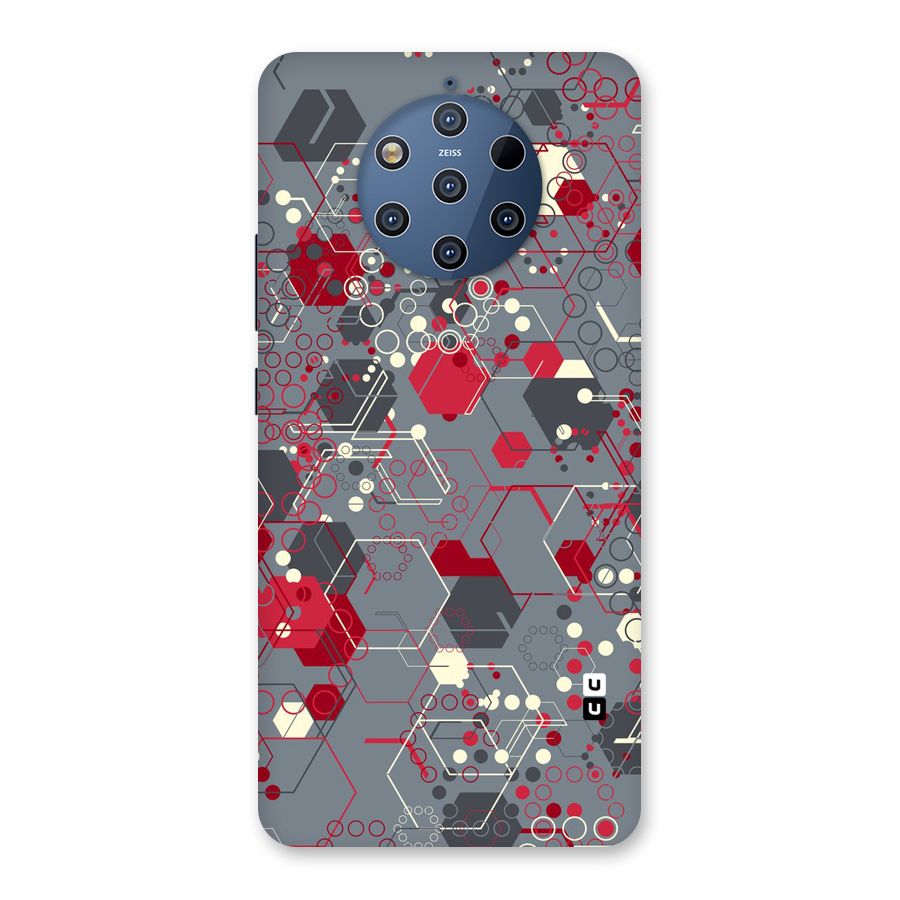 Hexagons Pattern Back Case for Nokia 9 PureView