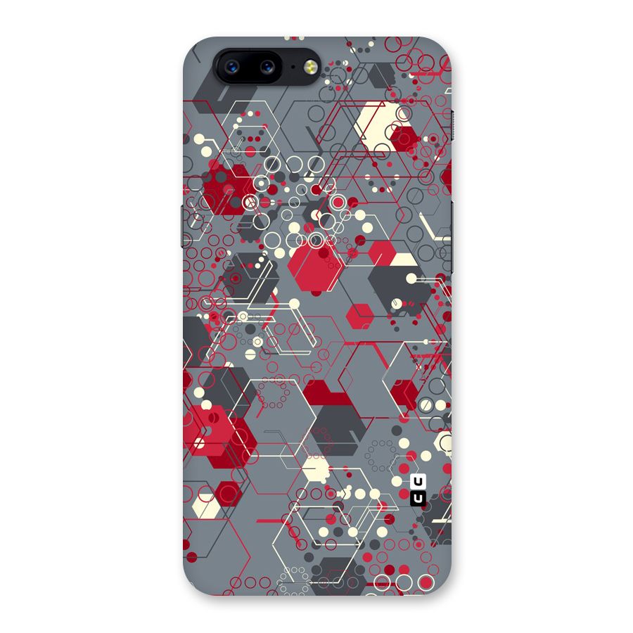 Hexagons Pattern Back Case for OnePlus 5