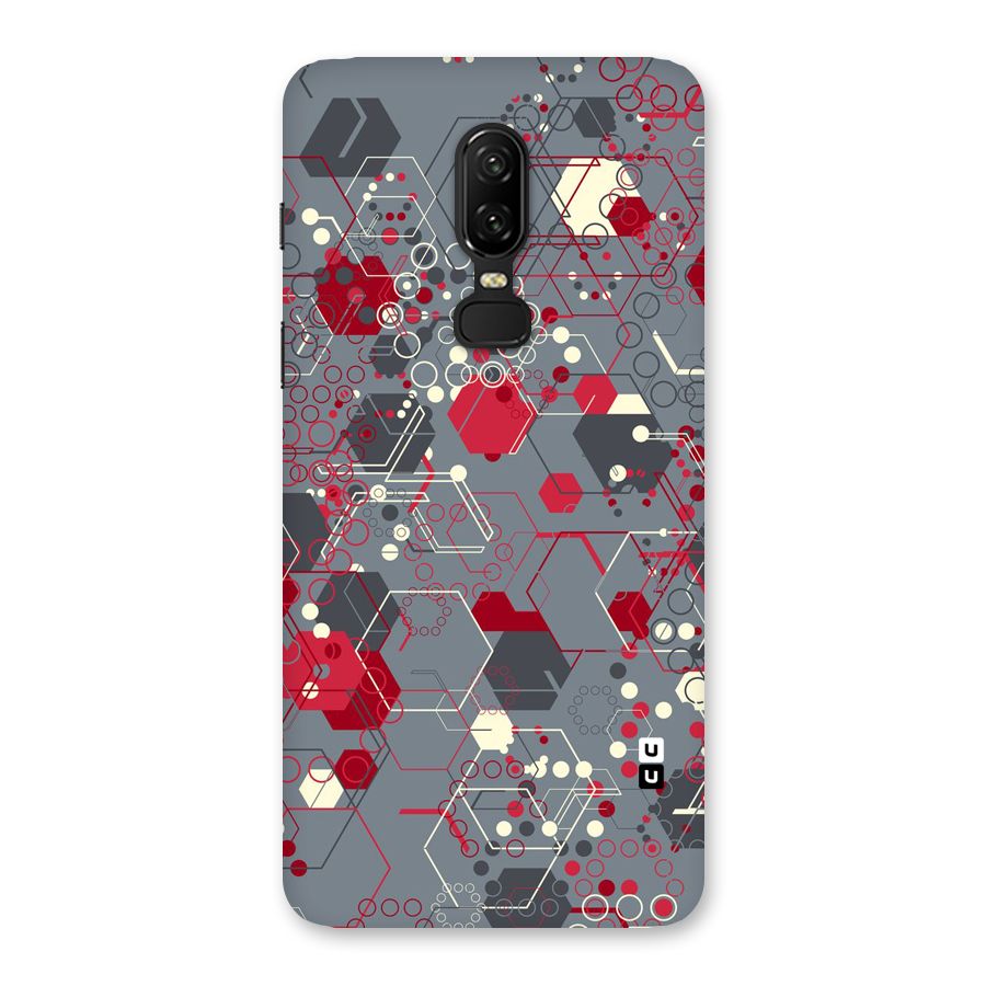 Hexagons Pattern Back Case for OnePlus 6
