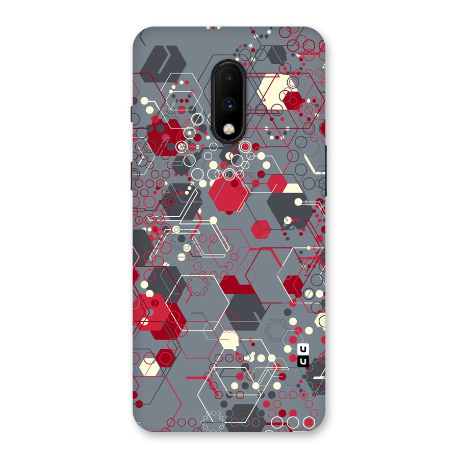 Hexagons Pattern Back Case for OnePlus 7