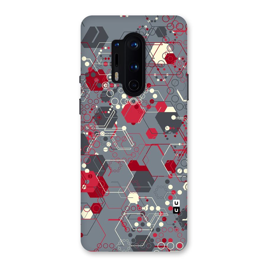 Hexagons Pattern Back Case for OnePlus 8 Pro