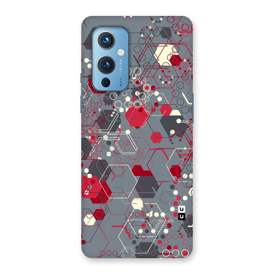 Hexagons Pattern Back Case for OnePlus 9