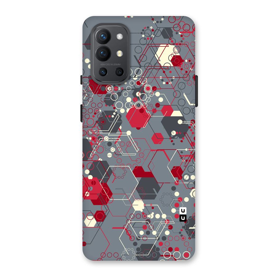 Hexagons Pattern Back Case for OnePlus 9R