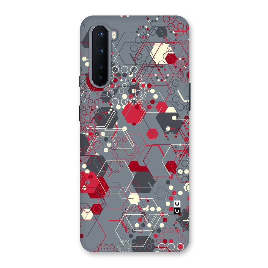 Hexagons Pattern Back Case for OnePlus Nord