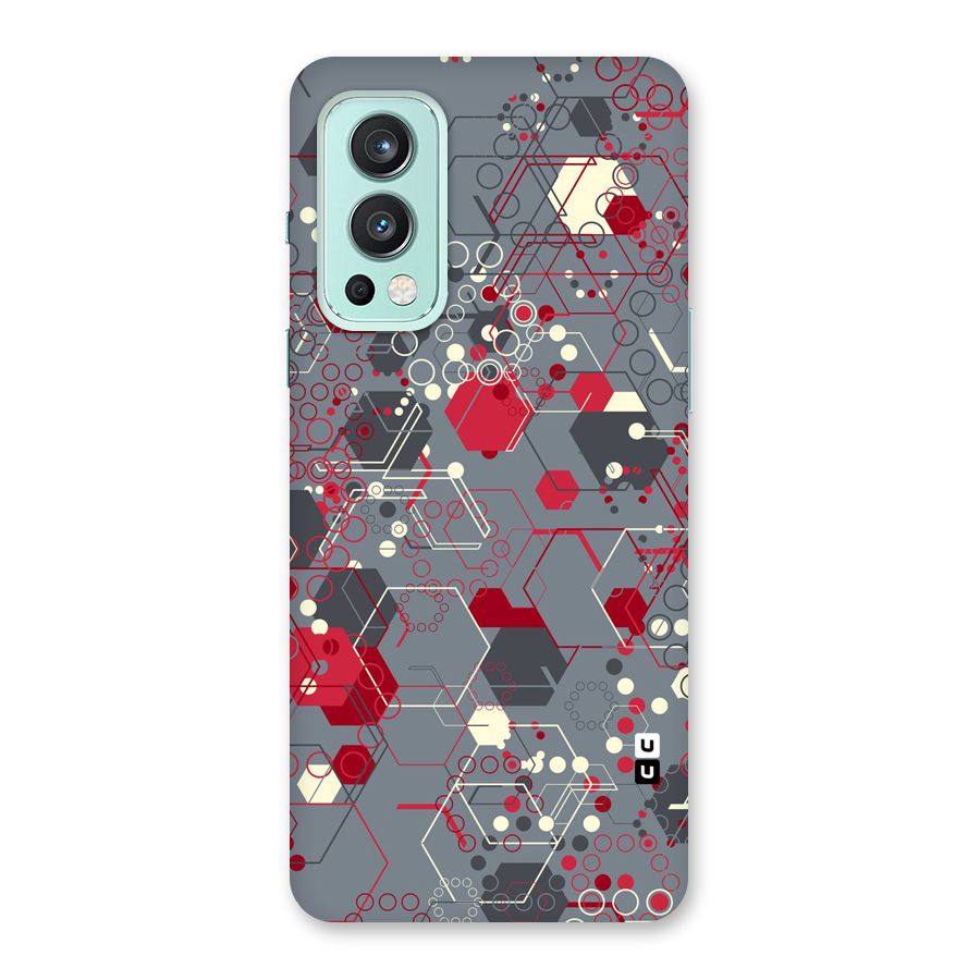 Hexagons Pattern Back Case for OnePlus Nord 2 5G