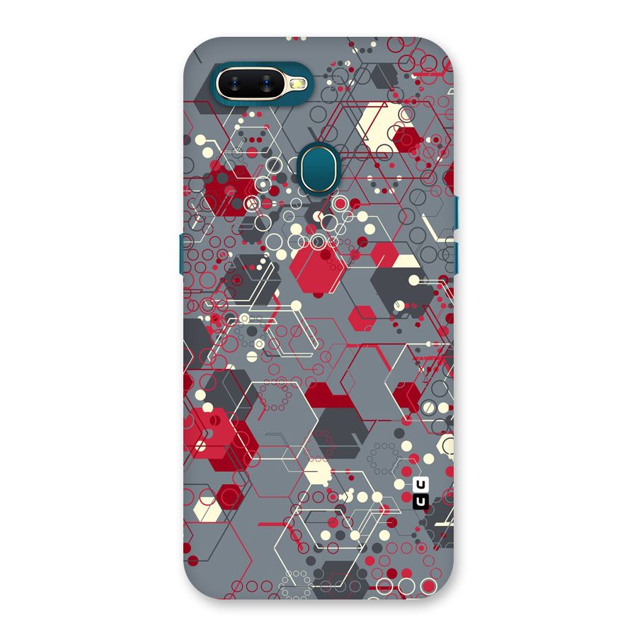 Hexagons Pattern Back Case for Oppo A11k