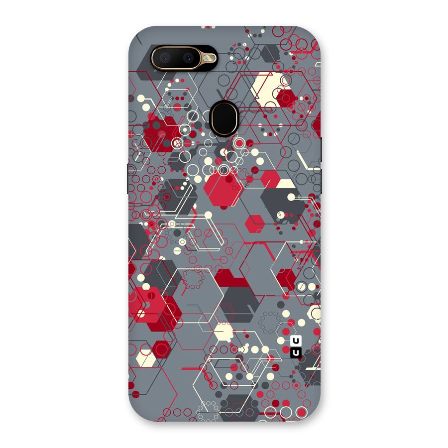 Hexagons Pattern Back Case for Oppo A5s