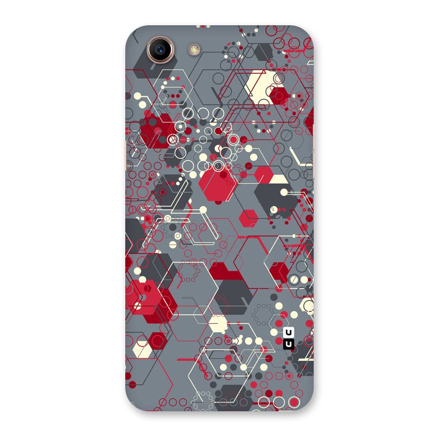 Hexagons Pattern Back Case for Oppo A83 (2018)