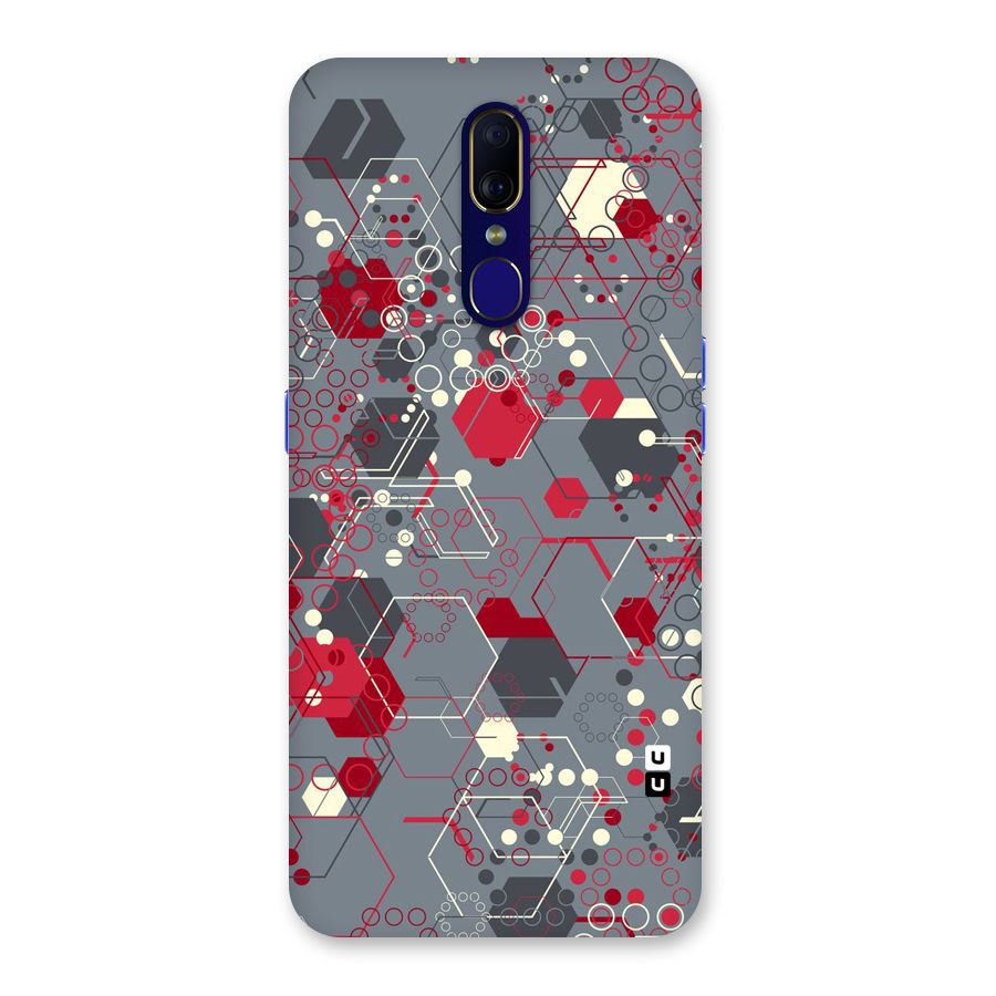 Hexagons Pattern Back Case for Oppo A9
