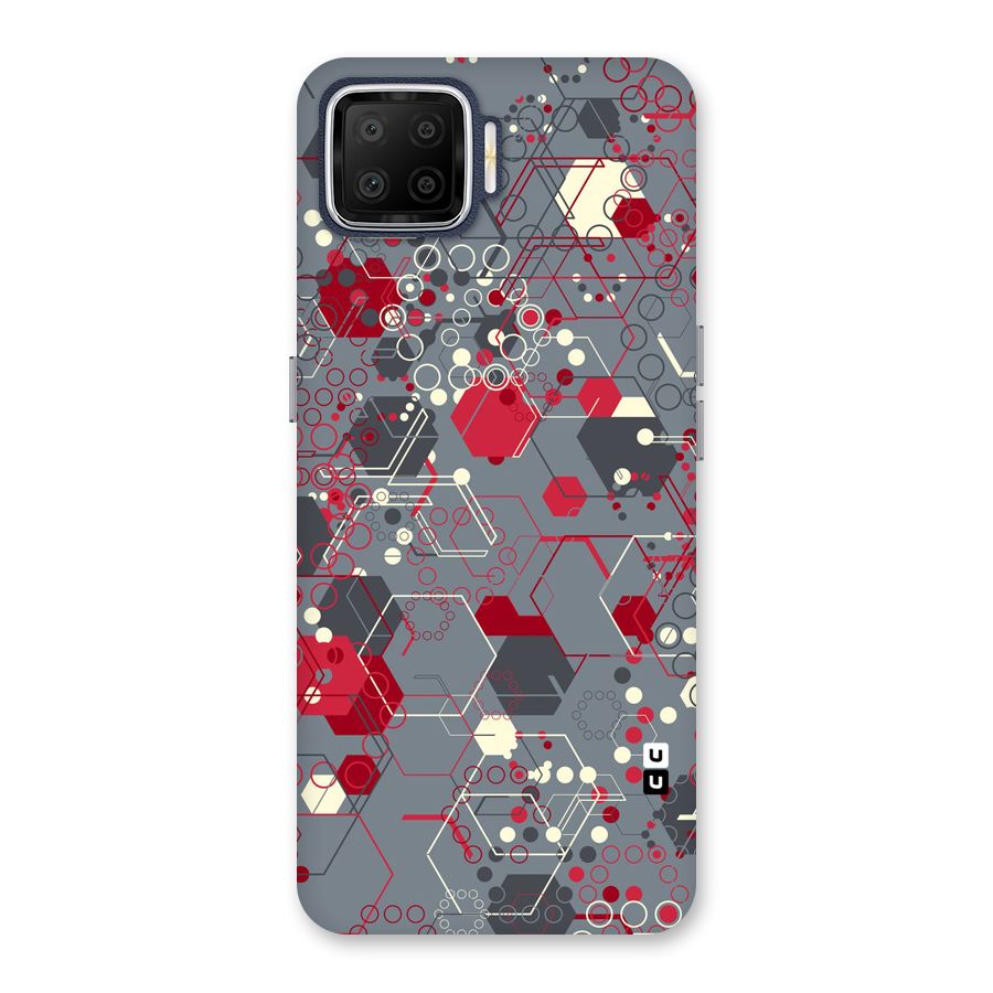 Hexagons Pattern Back Case for Oppo F17