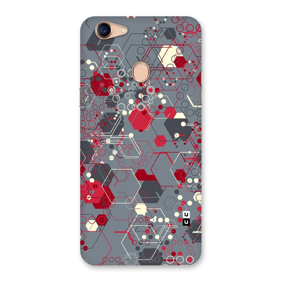 Hexagons Pattern Back Case for Oppo F5