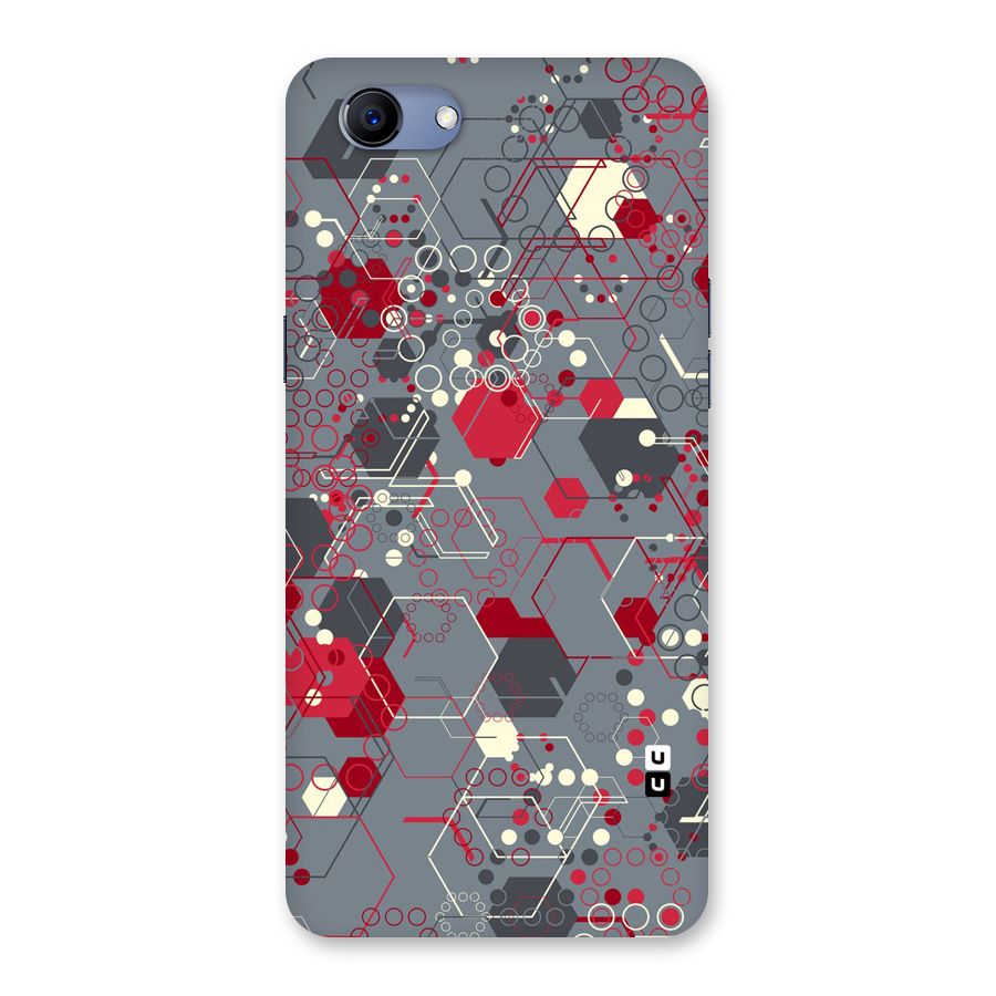 Hexagons Pattern Back Case for Oppo Realme 1