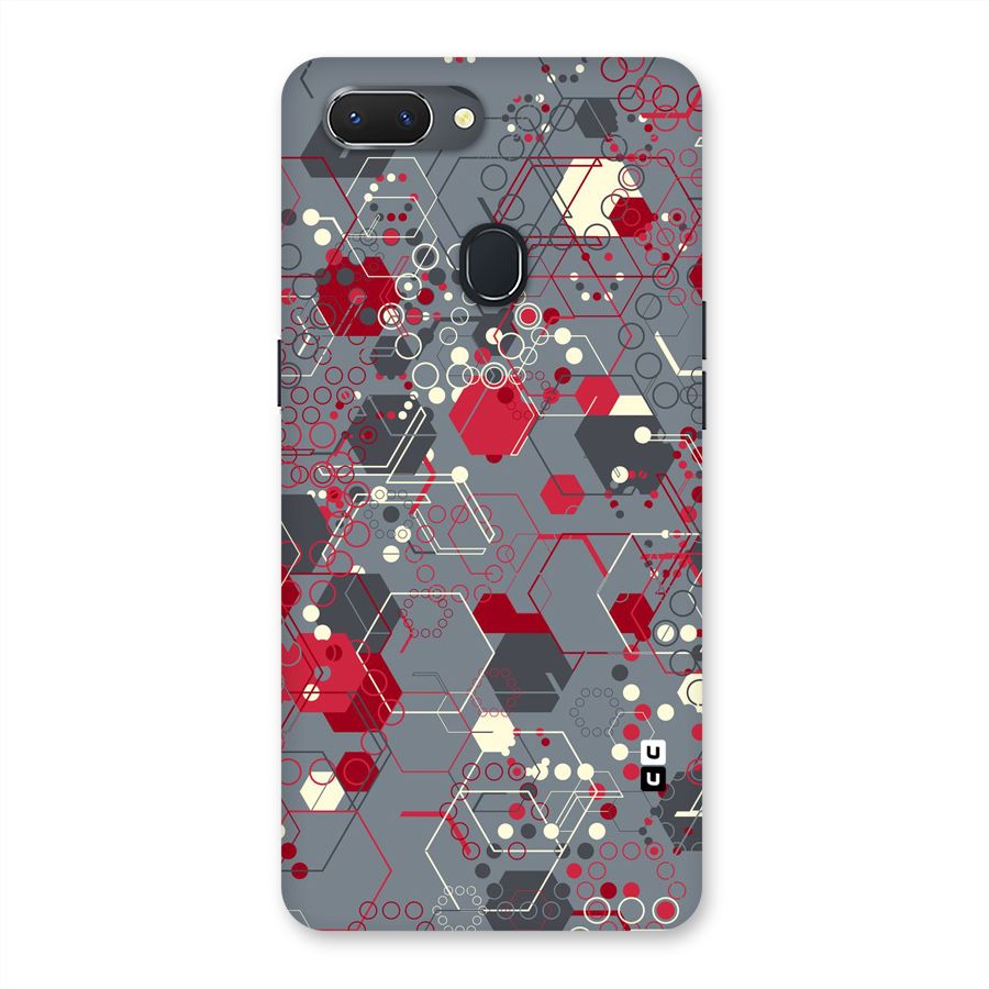 Hexagons Pattern Back Case for Oppo Realme 2