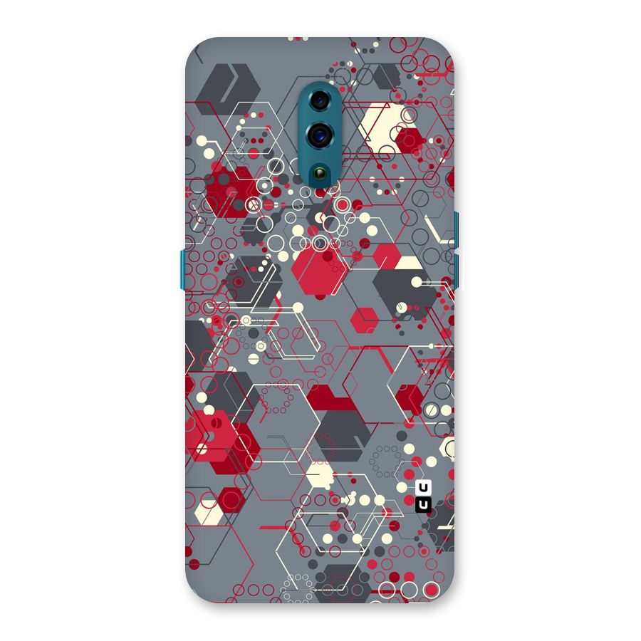Hexagons Pattern Back Case for Oppo Reno