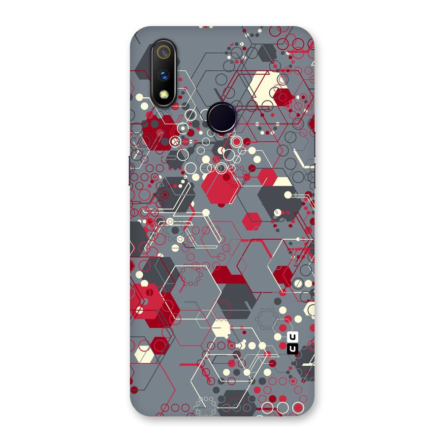 Hexagons Pattern Back Case for Realme 3 Pro