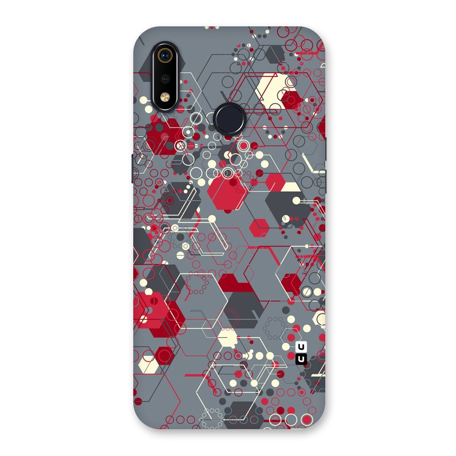 Hexagons Pattern Back Case for Realme 3i