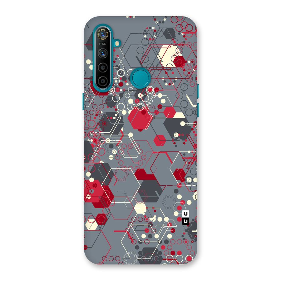Hexagons Pattern Back Case for Realme 5i