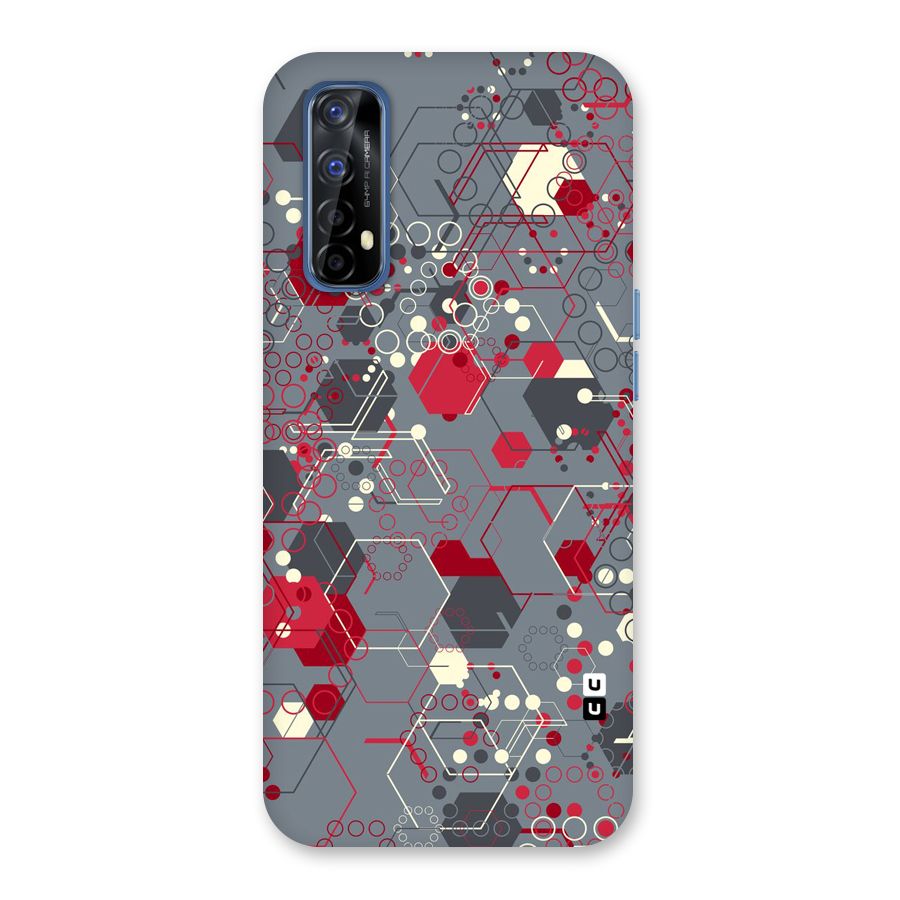 Hexagons Pattern Back Case for Realme 7